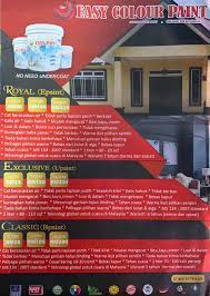 Pembayaran mudah, pengiriman cepat & bisa cicil 0%. Berkilat Kalis Air Cat Bancuh Keluaran Bumiputera Facebook
