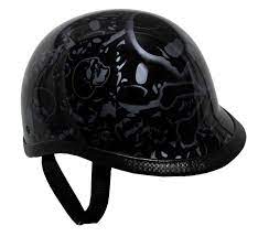 Boneyard Purple Jockey Polo Novelty Motorcycle Helmet Novelty Motorcycle Helmets Novelty Helmets Motorcycle Helmets
