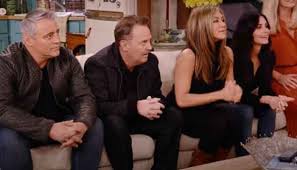'friends' reunion shoot apparently underway as matthew perry makes revealing instagram post. Friends Reunion Jennifer Aniston David Schwimmer Reveal They Had Major Crushes On Each Other