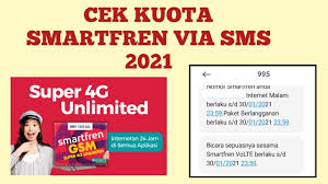 Bagi kamu yang tidak memiliki kuota internet, smartfren juga melayani informasi mengenai cara mengecek pulsa smartfren melalui fitur sms dan panggilan unstructured supplementary service data (ussd). Cara Cek Kuota Smartfren Melalui Sms Terbaru 2021 Youtube