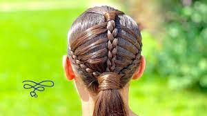 Double Ladder Braid Ladder Braid Braid Tutorial Hair Braid Videos