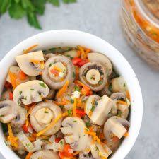 Here is an easy and quick recipe for raw vegan mushrooms! Marinated Mushrooms Olga S Flavor Factory