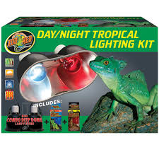 Zoo Med Day Night Tropical Lighting Kit On Sale Entirelypets