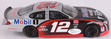 Mayfield vehemently denies the validity of the results, claiming the positive result was due to his use of. Jeremy Mayfield Signed Nascar 1 24 Die Cast Car Jsa Coa Pristine Auction
