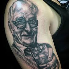 Grandmas memorial tattoo grandma tattoos remembrance. 40 Grandpa Tattoos For Men Tribute Ink Design Ideas