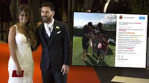 Fussballstar lionel messi und seine frau antonella roccuzzo. Lionel Messi Frau Antonela Schwanger Superstar Wird Erneut Vater Sportbuzzer De