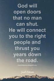This video contains some encouraging scriptures for restful sleep from the. Heartfelt Quotes God Will Open Doors That No Man Can Shut Heartfelt Quotes Life Quotes Quotes Deep Meaningful