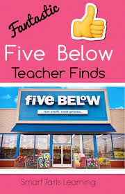 High 5 For These Five Below Teacher Finds Flexible Seating Classroom Fun Education Teacher