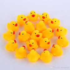 4.5 out of 5 stars 31. 2021 Baby Bath Duck Toy Yellow Mini Rubber Toy Duck With Bib Sound Swimming Water Fun Toys For Kids From Monimart 0 11 Dhgate Com