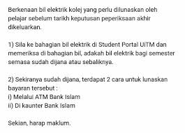 Saya adalah pelajar semester akhir tetapi masih mempunyai kursus semester lalu yang masih belum lulus. Kolej Kediaman A Uitm Johor Unit Pengurusan Kolej Kediaman A Uitm Cawangan Johor Kampus Segamat Km 12 Jalan Muar Segamat 2021