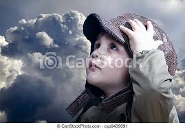 A Little Baby Boy Dreams Of Becoming A Pilot Vintage Aviation Hat Canstock
