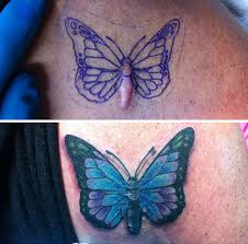 Whether it is your ears, nose, lips, or another part of your body, keloids are likely to develop everywhere. 50 Amazing Scar Cover Up Tattoos Demilked