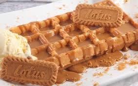 Yummy Lotus Waffle Cuisineasm Waffles Breakfast Food Foodie Icecream Foodporn Waffle Panc Chocolate Desserts Delicious Desserts Caramel Nutella