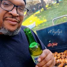 Grilling chicken in Kansas