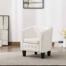 Ideale per rivestimenti di sedie, divani e prodotti imbottiti in genere. Poltrona Poltroncina Ecopelle Per Salone Camera Letto Arredo Casa Bianca Eur 79 90 Picclick It