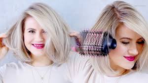 2 In 1 One Step Hair Dryer Volumizer My Make Up Brush Set In 2020 Hair Dryer Brush Hair Dryer Straight Hairstyles