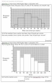 In this worksheet, i've got a list of 100 names and ages. Histograms Maths Teaching