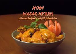 Tambah ayam yang digoreng tadi separuh masak dan. Ayam Masak Merah Red Cooked Chicken Salam