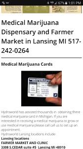 Michigan medical marijuana program information. Hydroworld Mmj Cards Home Facebook