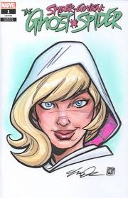 Gwen Stacy Original Comic Art Auction by Santa Fung