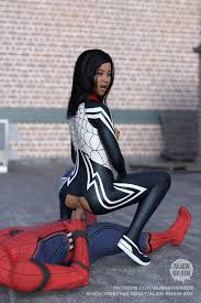 Rule34 - If it exists, there is porn of it  cindy moon, silk (marvel),  spider-man  4664173