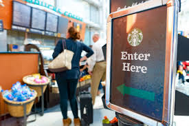 This starbucks located in the 2nd floor, american airlines departures in front of checkpoint d2 is the best one in miami international airport hands down! Study Finds Black Baristas At Airport Starbucks Make Less Than White Baristas Eater
