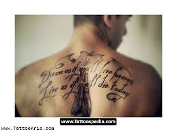 Meaningful Tattoo Quotes For Guys - Crazy 4 images! via Relatably.com
