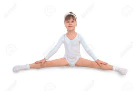 Check spelling or type a new query. Little Girl Demonstrates The Splits In Ballet Leotards On A White Background Stock Photo Picture And Royalty Free Image Image 58185908