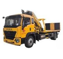 Howo 4x2 Crane Truck - 5 Ton Telescopic Boom - New Design