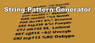 Online svg pattern generator is a free tool for generating svg patterns for using as background. Random String Pattern Generator In Javascript Function