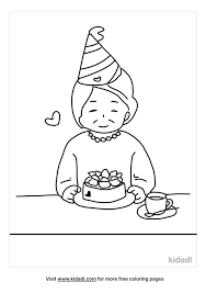 Click the grandma birthday coloring pages to view printable version or color it online (compatible with ipad and android tablets). Happy Birthday Grandma Coloring Pages Free Birthdays Coloring Pages Kidadl