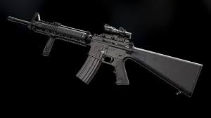 M16a4 And Acog Scope Model And Textures 3d Model Guns Tactical 3d Model Military Guns