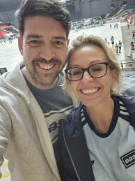 The programmes glamorous cover boy signed the programme for our NGR boss.  Thanks Aaron Hopkins. Made his day ❤️