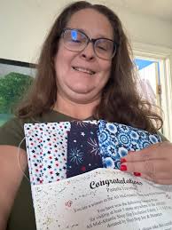 Thanks for the great prize. This was my first shop hop and I loved it!