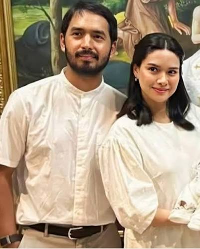Erich Gonzales with her husband Mateo Lorenzo