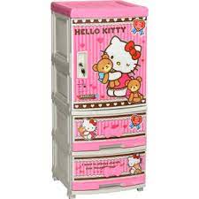Pengiriman gosend one day delivery Lemari Plastik Napolly Hello Kitty 3 Pintu Nca 522 Ktbf Shopee Indonesia