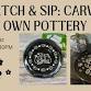 Scratch & Sip: Carve Your Own Pottery event image