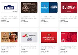 If you need to buy restaurant gift cards for spring gifting. Ebay Save On Gift Cards For Lowe S Carter S Hotels Com Bj S Restaurant And More Doctor Of Credit