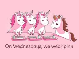 On Wednesdays We Wear Pink Tekboynuz Tekboynuzlu Atlar Ve Kawaii
