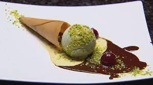 Fallen Ice Cream Recipe Desserts Fall Ice Cream Food Plating
