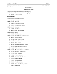 bid specifications