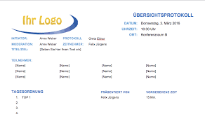 Laden sie sich unsere vorlage für ein besprechungsprotokoll kostenlos runter. Kostenlose Protokollvorlagen Fur Microsoft Word