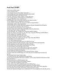 Check spelling or type a new query. Soal Tes Mmpi 2 Pdf Jawabanku Id