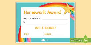 Check spelling or type a new query. Editable Homework Award Certificate
