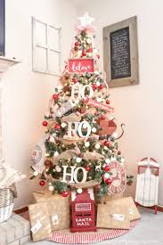 Beautiful christmas tree decorating ideas: Christmas Tree Blog Hop Rustic Santa Theme Tree Christmas Tree Decorating Themes Rustic Christmas Tree Christmas Tree
