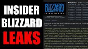 Maybe you would like to learn more about one of these? Is Blizzard Okay Leaks From The Inside Technology Magazine