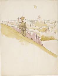 Choisissez parmi des illustrations renard petit prince sur istock. Antoine De Saint Exupery S Original Watercolors For The Little Prince Brain Pickings