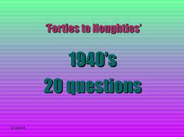 A few centuries ago, humans began to generate curiosity about the possibilities of what may exist outside the land they knew. Forties To Noughties Quiz