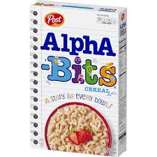 Find the letters s u p e r w h y from the special edition super why cereals. Alpha Bits Cereal Cereal Dave S Super Duper