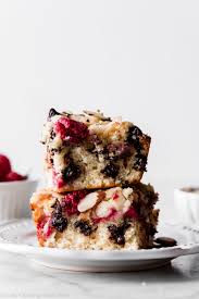 The term low fat desserts almost seems like an oxymoron, doesn't it? Dark Chocolate Raspberry Coffee Cake Sally S Baking Addiction